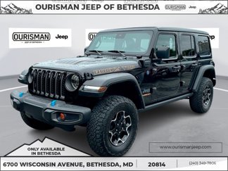 Used 2021 Jeep Wrangler Unlimited Rubicon 4xe w/ Cold Weather Group image 1