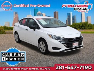 Certified 2024 Nissan Versa S w/ Trunk Package 360° Tour