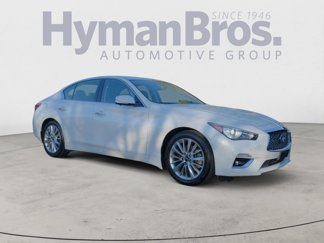 Certified 2021 INFINITI Q50 Luxe w/ Seat & Sound Package image 1