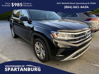 Used 2021 Volkswagen Atlas SE w/ Towing Package image 1