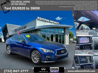 Used 2018 INFINITI Q50 Red Sport 400 w/ Sensory Package (Sport) image 1