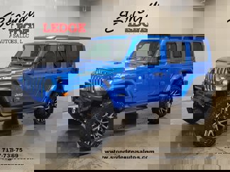 Used 2022 Jeep Wrangler Unlimited Sahara w/ LED Lighting Group image 1