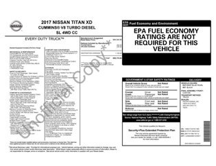 Used 2017 Nissan Titan SL image 1