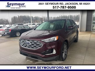 Certified 2022 Ford Edge Titanium w/ Equipment Group 301A image 1