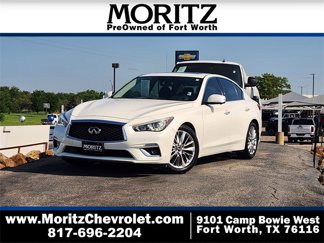 Used 2021 INFINITI Q50 Luxe w/ Cargo Package image 1