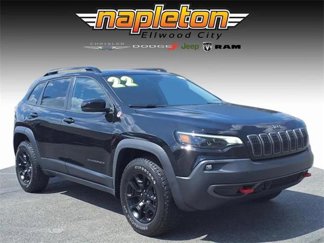 Certified 2022 Jeep Cherokee Trailhawk w/ Sun, Sound & Nav Group image 1