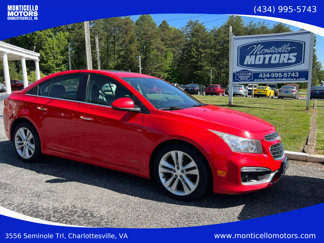Used 2015 Chevrolet Cruze LTZ w/ Sun, Sound and Sport Package image 1