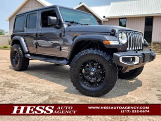 Used 2020 Jeep Wrangler Unlimited Sahara image 1