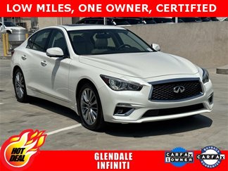 Certified 2022 INFINITI Q50 Luxe w/ Cargo Package image 1