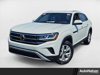 Used 2021 Volkswagen Atlas Cross Sport S w/ Luggage Net & Mats Package image 1