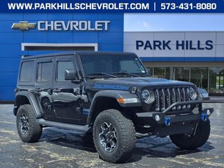 Used 2021 Jeep Wrangler Unlimited Rubicon 4xe w/ Cold Weather Group image 1