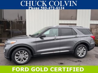 Certified 2023 Ford Explorer Limited w/ Equipment Group 301A image 1