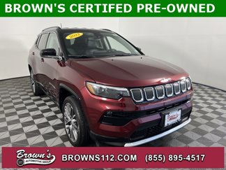 Used 2022 Jeep Compass Limited w/ Elite Group image 1