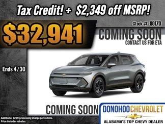 New 2025 Chevrolet Equinox EV LT image 1