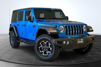 Used 2021 Jeep Wrangler Unlimited Rubicon 4xe w/ Cold Weather Group image 1
