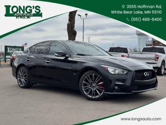 Used 2022 INFINITI Q50 Red Sport 400 image 1