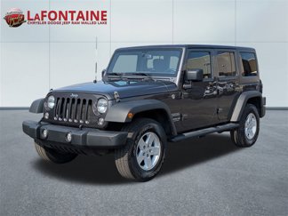 Used 2017 Jeep Wrangler Unlimited Sport w/ Quick Order Package 23S image 1