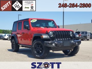 Used 2021 Jeep Wrangler Unlimited Sport image 1