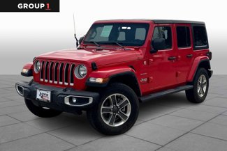 Used 2022 Jeep Wrangler Unlimited Sahara w/ Cold Weather Group image 1