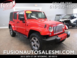 Used 2016 Jeep Wrangler Unlimited Sahara image 1