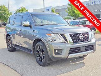 Used 2018 Nissan Armada Platinum w/ Captain Seat Package image 1