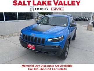 Used 2021 Jeep Cherokee Trailhawk w/ Sun, Sound & Nav Group image 1