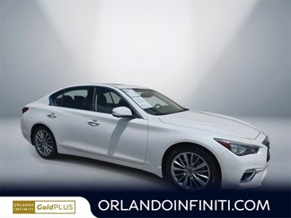 Used 2022 INFINITI Q50 Luxe w/ Cargo Package image 1
