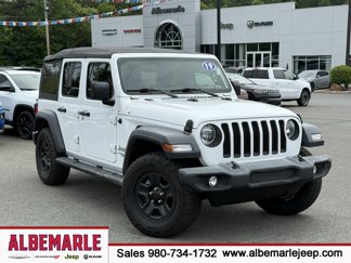 Used 2019 Jeep Wrangler Unlimited Sport image 1