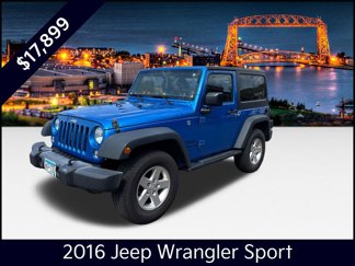 Used 2016 Jeep Wrangler Sport image 1