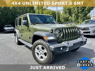 Used 2021 Jeep Wrangler Unlimited Sport image 1