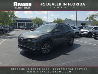 Used 2022 Hyundai Tucson Blue w/ Cargo Package image 1