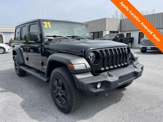 Certified 2021 Jeep Wrangler Unlimited Sport image 1