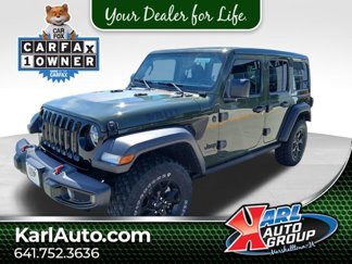 Used 2021 Jeep Wrangler Unlimited Sport image 1