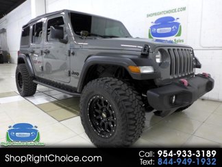 Used 2021 Jeep Wrangler Unlimited Sport image 1