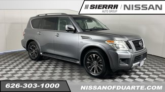 Used 2017 Nissan Armada Platinum w/ Captain Seat Package image 1