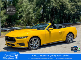 Used 2024 Ford Mustang Convertible image 1