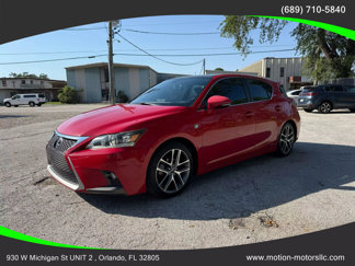 Used 2014 Lexus CT 200h w/ F Sport w/Nuluxe Interior image 1