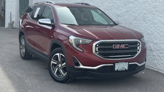 Used 2021 GMC Terrain SLT w/ LPO, Bright Accent Package image 1