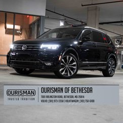 Used 2021 Volkswagen Tiguan SEL Premium R-Line w/ 3rd Row Seat Package image 1
