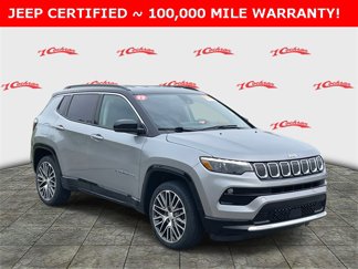 Certified 2022 Jeep Compass Limited w/ Elite Group image 1
