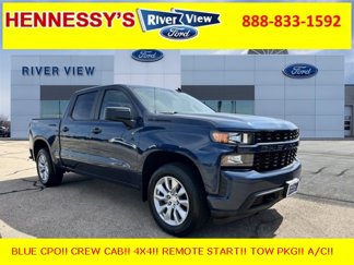 Used 2021 Chevrolet Silverado 1500 Custom w/ LPO, Dark Essentials Package image 1