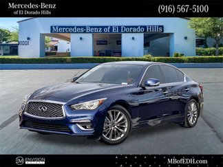 Used 2024 INFINITI Q50 Luxe w/ Cargo Package image 1