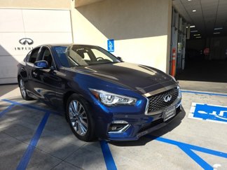 Certified 2022 INFINITI Q50 Luxe w/ Cargo Package image 1