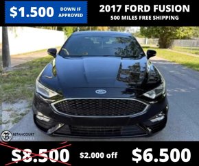 Used 2017 Ford Fusion Sport w/ Equipment Group 401A image 1