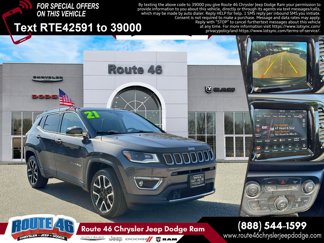 Used 2021 Jeep Compass Limited w/ Sun and Sound Group image 1