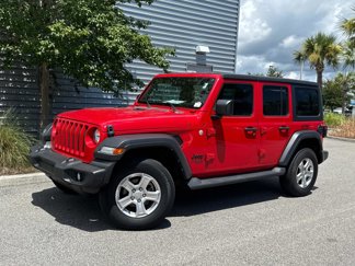 Used 2021 Jeep Wrangler Unlimited Sport image 1