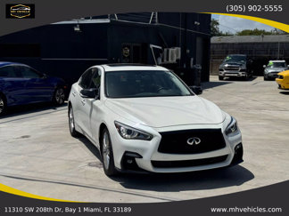 Used 2021 INFINITI Q50 Luxe w/ Cargo Package image 1