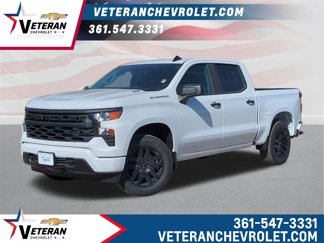 New 2025 Chevrolet Silverado 1500 Custom w/ LPO, Dark Essentials Package image 1