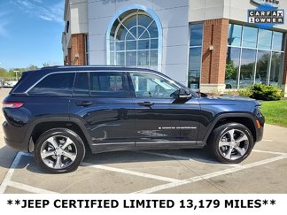 Certified 2023 Jeep Grand Cherokee 4WD 4xe w/ Luxury Tech Group II image 1