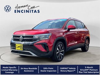 Certified 2022 Volkswagen Taos SE w/ Panoramic Sunroof Package image 1